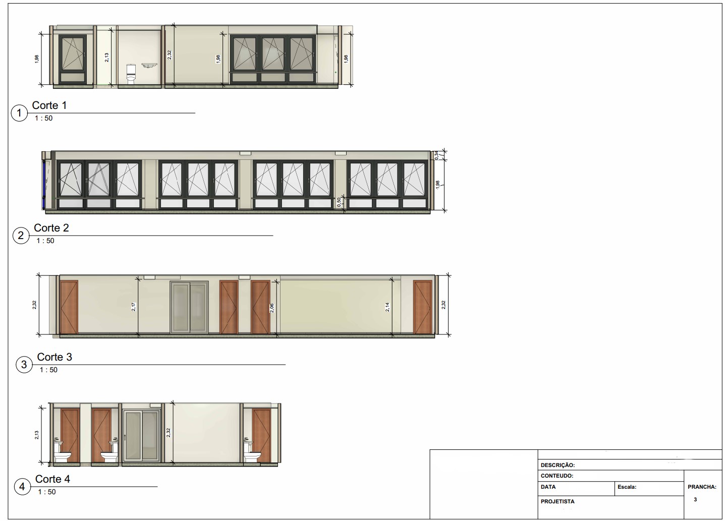 Projeto de Escritório Comercial Brasília